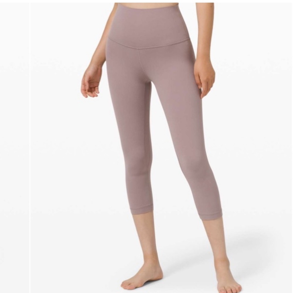 Lululemon Super High Rise Align Crop, 21”